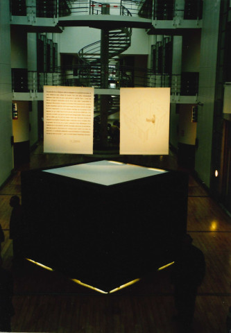 Namur. CAMET. Bibliothèque. Œuvres artistiques.