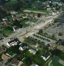 Namur. Wépion. Chantier sur la RN 92 (route de Dinant). Aménagement d'un long point.