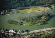 Yvoir. Vues aériennes.