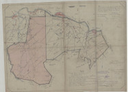 Plan annexé à la demande en date du 24 Décembre 1884 de la Société Anonyme de Marcinelle et Couillet en vue d'obtenir la réunion de la Concession des Fiestaux et d'une partie de celle de la Réunion avec la Concession de Marcinelle-Nord.