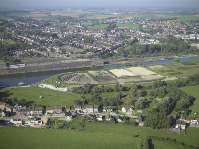 Tubize. Clabecq. Vues aériennes.