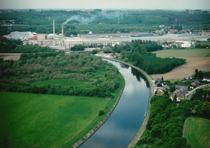 Sambreville. Auvelais. Vues aériennes.