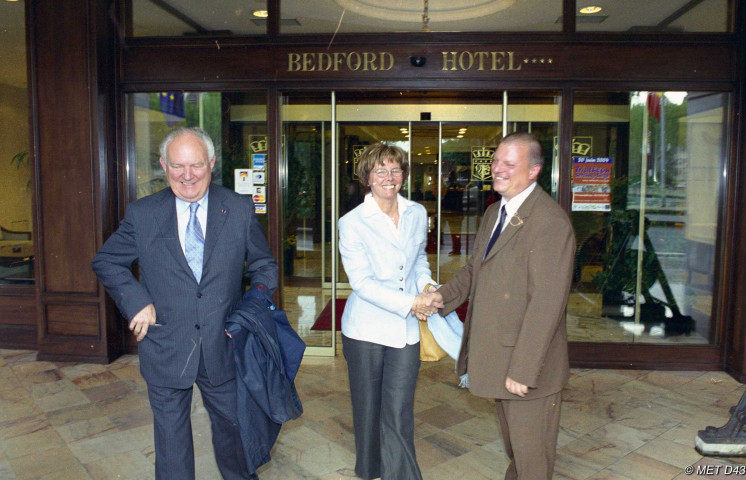 Liège. Wandre. Centre Mercury. Départ en retraite de M. Ir. Benedictus FAES, Secrétaire général ff du MET.