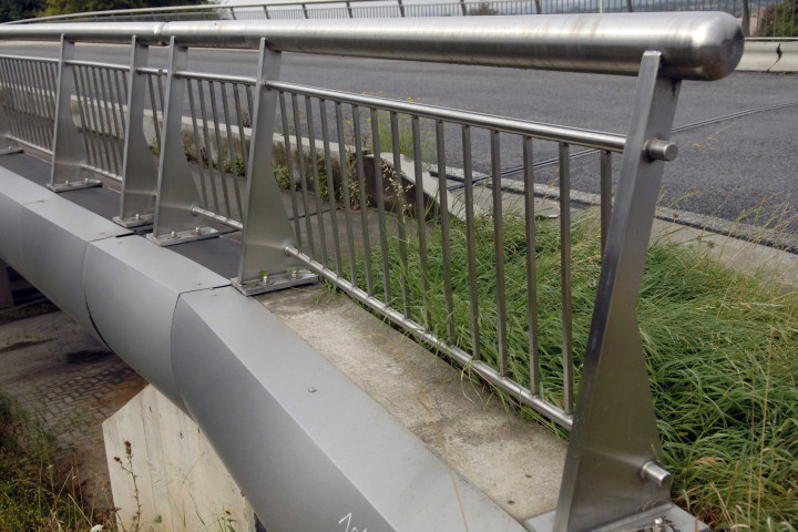 Saint-Ghislain. Hautrage. Passerelle.