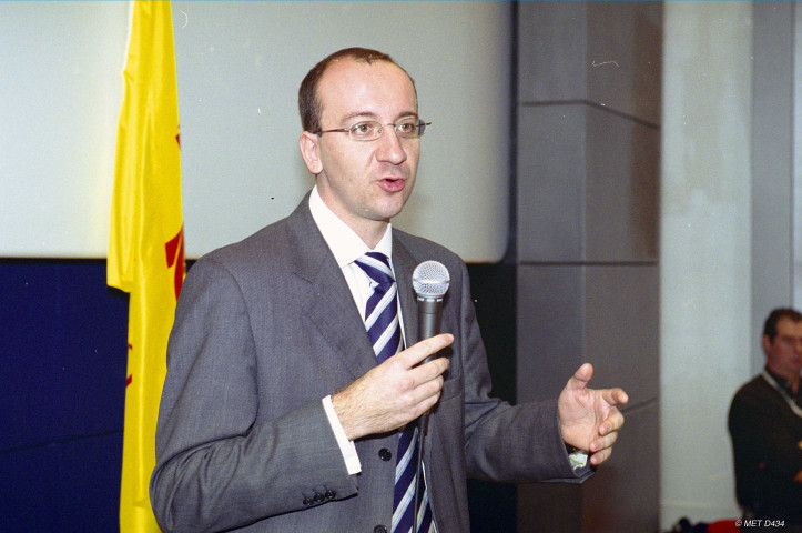 Namur. Moulins de Beez. Remise de décorations honorifiques.