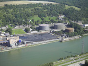 Flémalle. Les Awirs. Centrale thermique Electrabel.