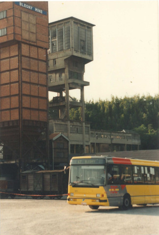 Blégny. Entrée de la mine et du musée.