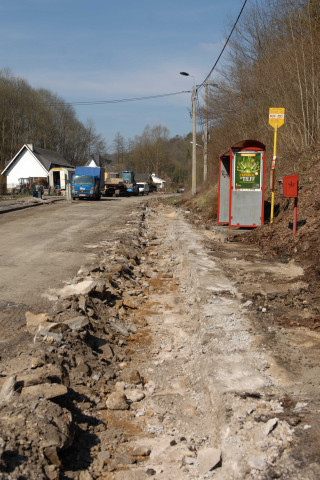 Neupré. Traversée de Plainevaux. Hout-Si-Plout. Chantier expérimental.