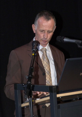 Fleurus. Ferme de Martinroux. Conférence pour M. le ministre André Antoine.