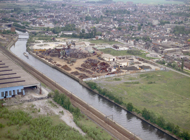 Châtelet. Zone portuaire du Boubier.