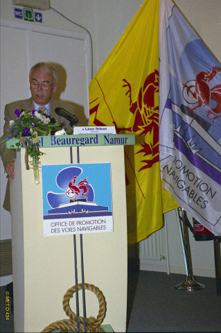 Namur. La Plante. Journée de l'Office de promotion des voies navigables (OPVN).