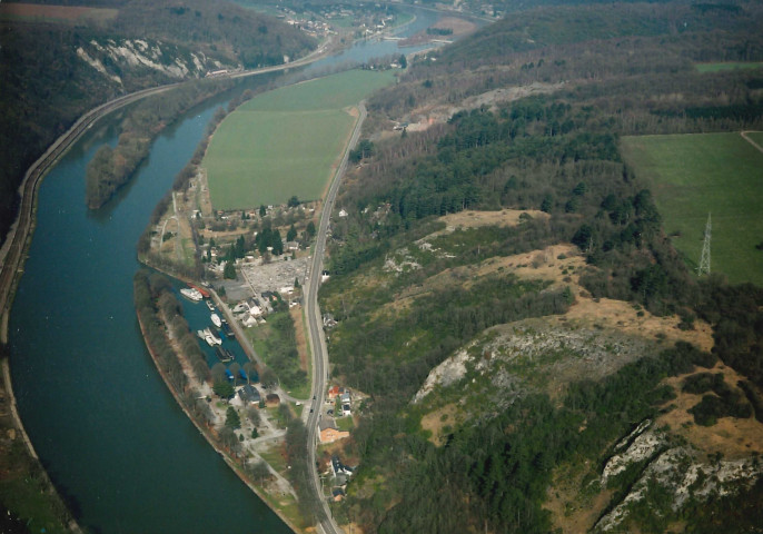 Dinant. Vues aériennes.