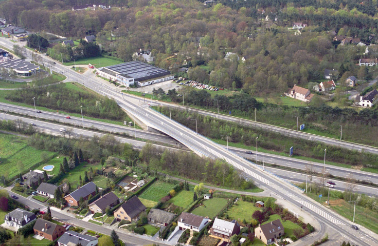 Louvain-la-Neuve. Vues aériennes.