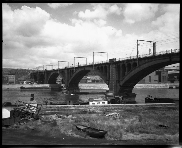 Angleur. Viaduc du chemin de fer de Renory.