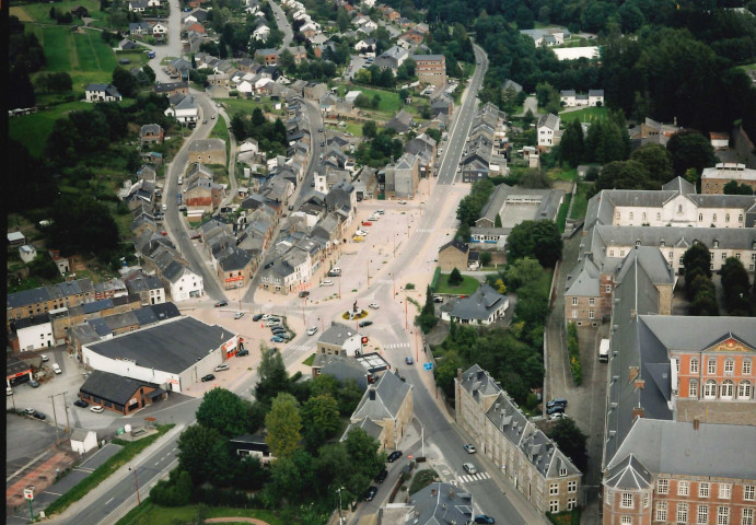 Saint-Hubert. Vues aériennes.