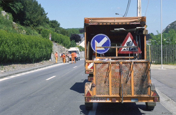 Dinant. Bouvignies-sur-Meuse. Service entretien.