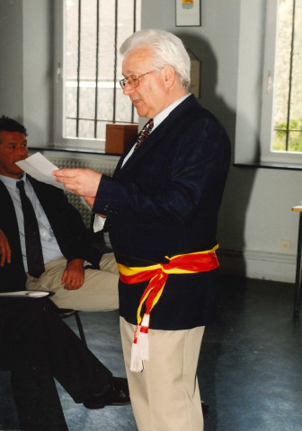 Bièvre. Visite de M. le Ministre Lebrun dans l'entité.