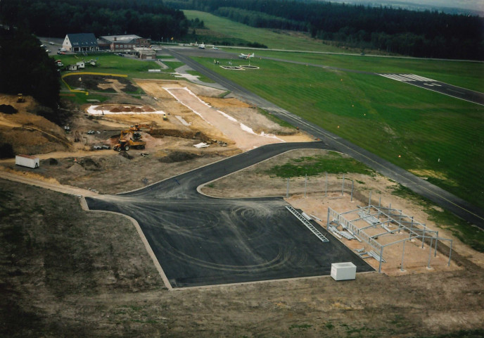 Spa. Spa-la-Sauvenière. Aérodrôme. Aménagements divers.