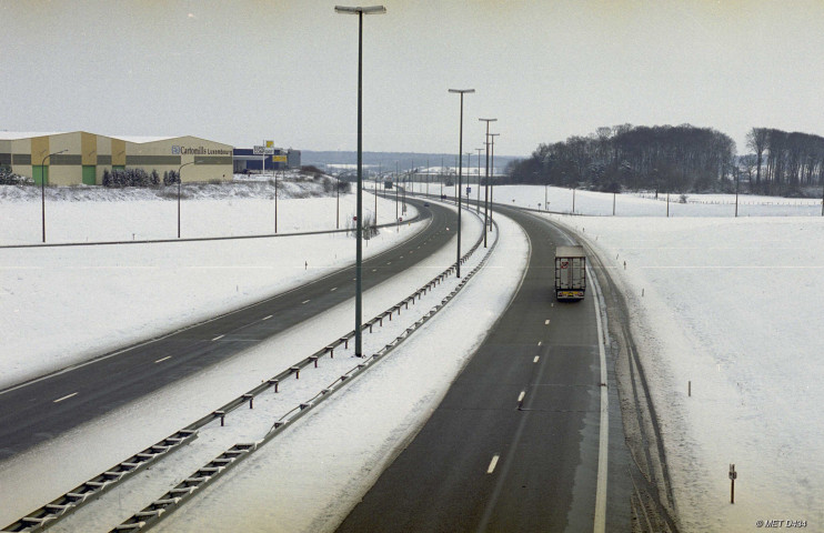 Habay. Habay-la-Vieille. Service d'hiver.