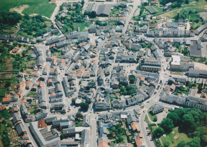 Virton. Vues aériennes.