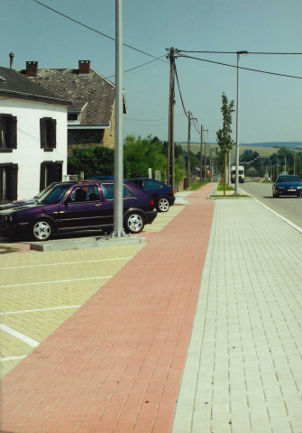 Tenneville. RN4. Porte de Tenneville (côté Marche). Aménagements.