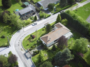 Gerpinnes. Vues aériennes des habitations.