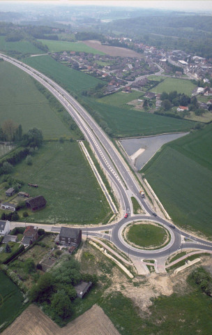 Grez-Doiceau. Carrefour giratoire.