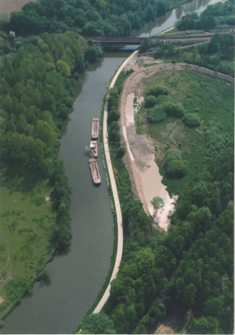 Gozee, Sambre, terrain de dépôt de Hourpes