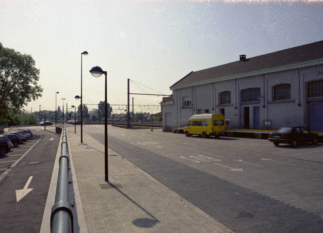 Waremme. Nouvelle gare des bus.