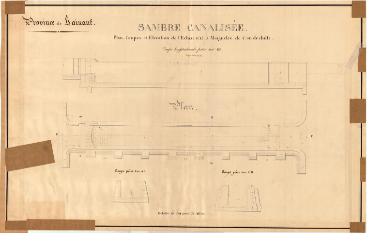 Écluse n° 15 à Moignelée.