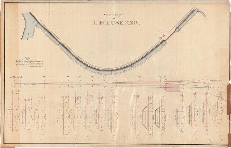 Écluse n° 14 à Farciennes.